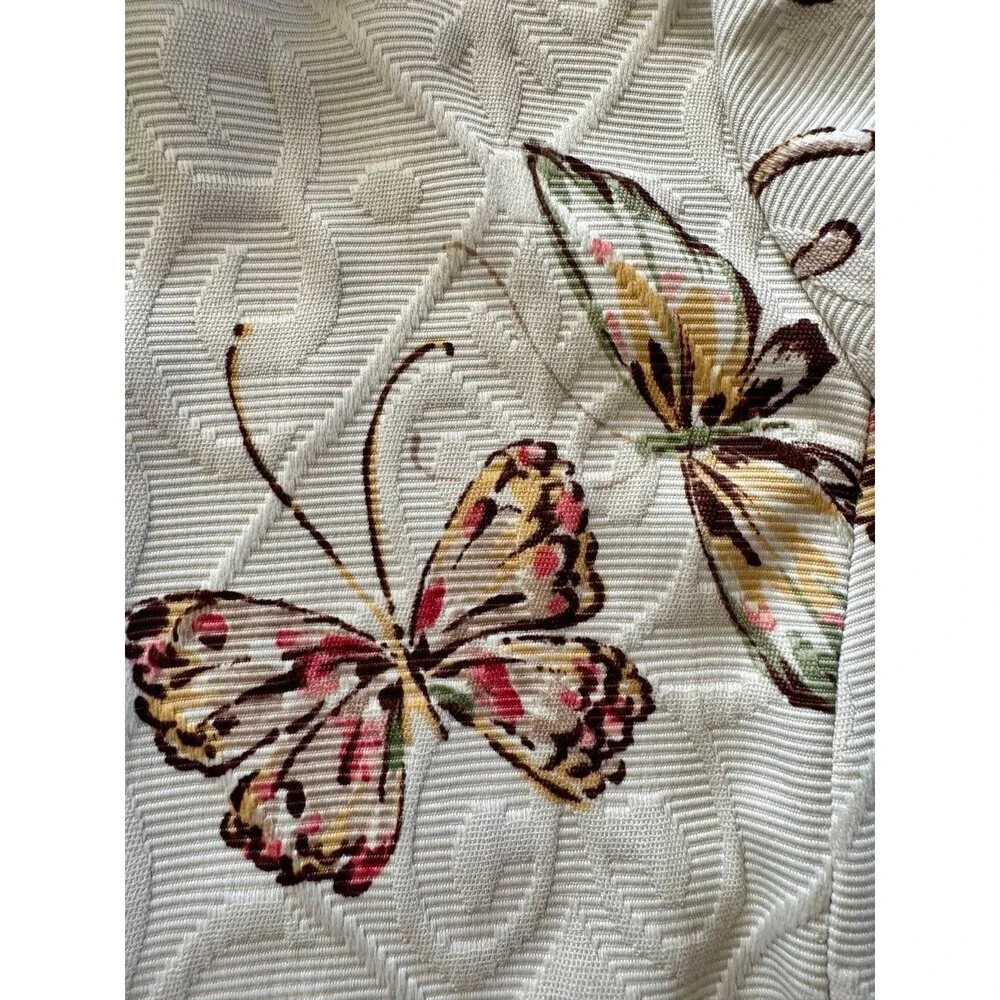 Alfred Alfred Dunner textured material Butterfly Blazer Swing Jacket
